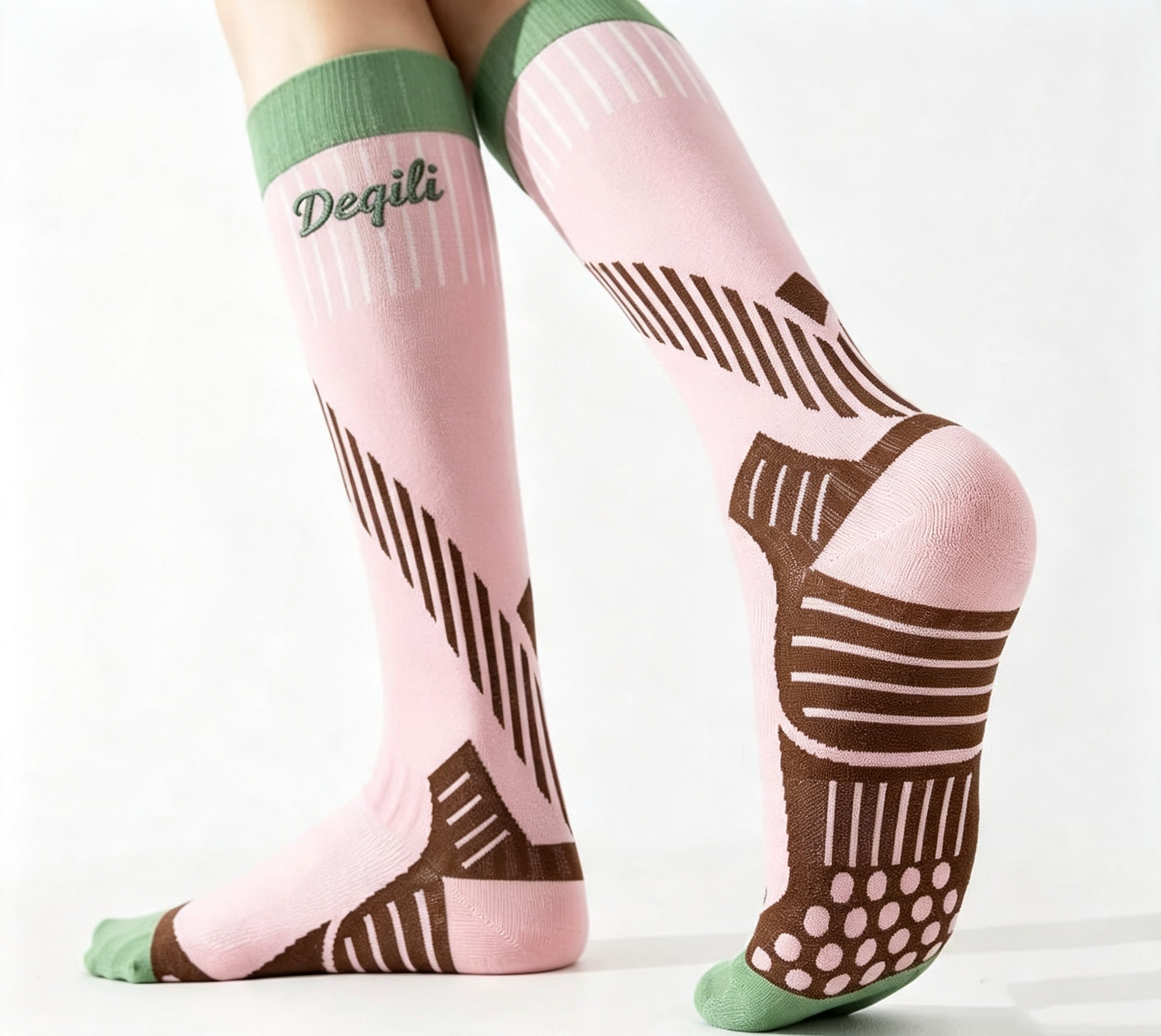 Medical-Style Compression Calf Socks - Image 4