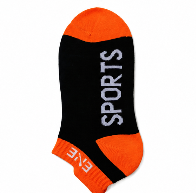Unisex Color Block Sports Ankle Socks - Image 4