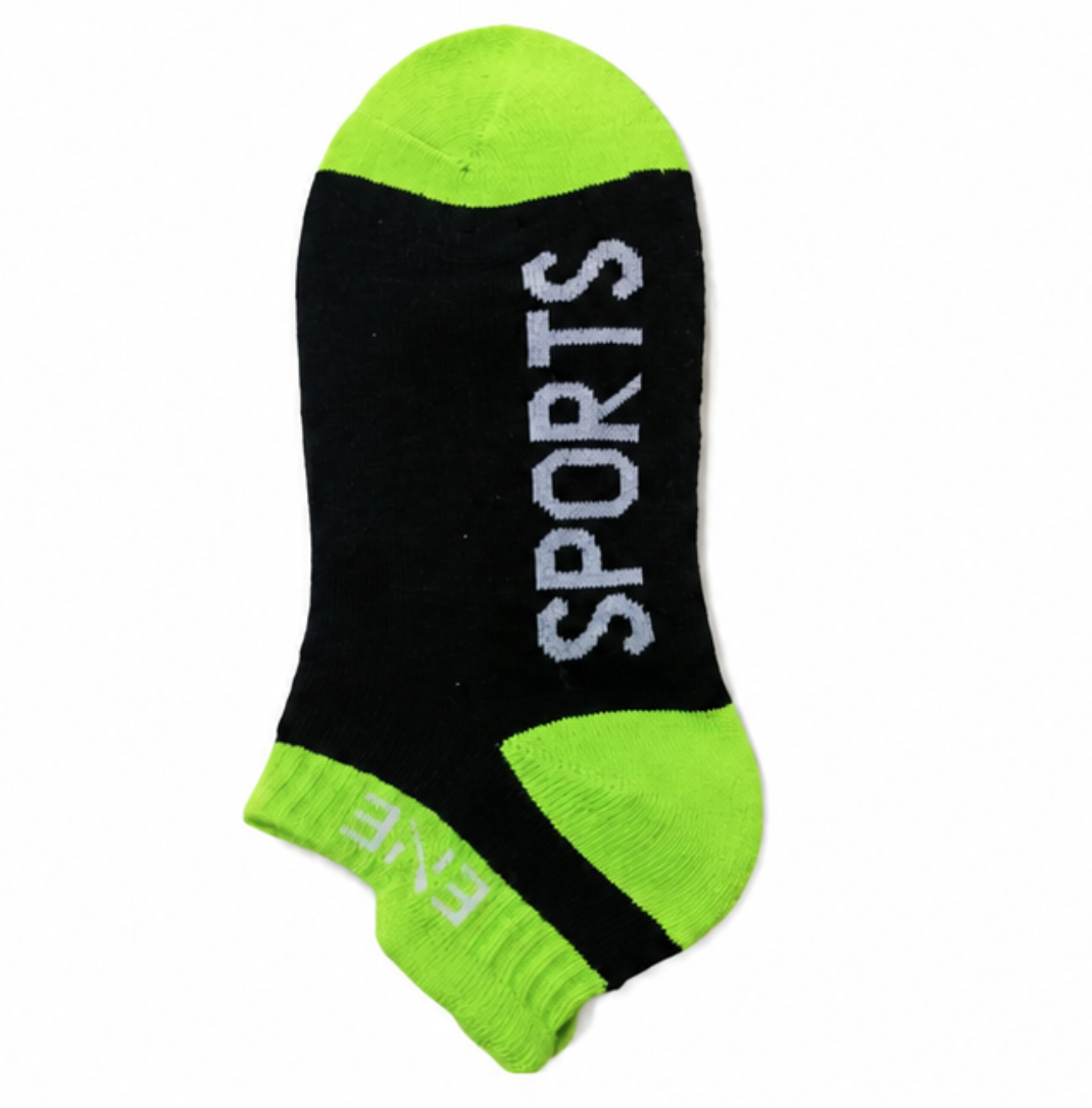 Unisex Color Block Sports Ankle Socks - Image 2