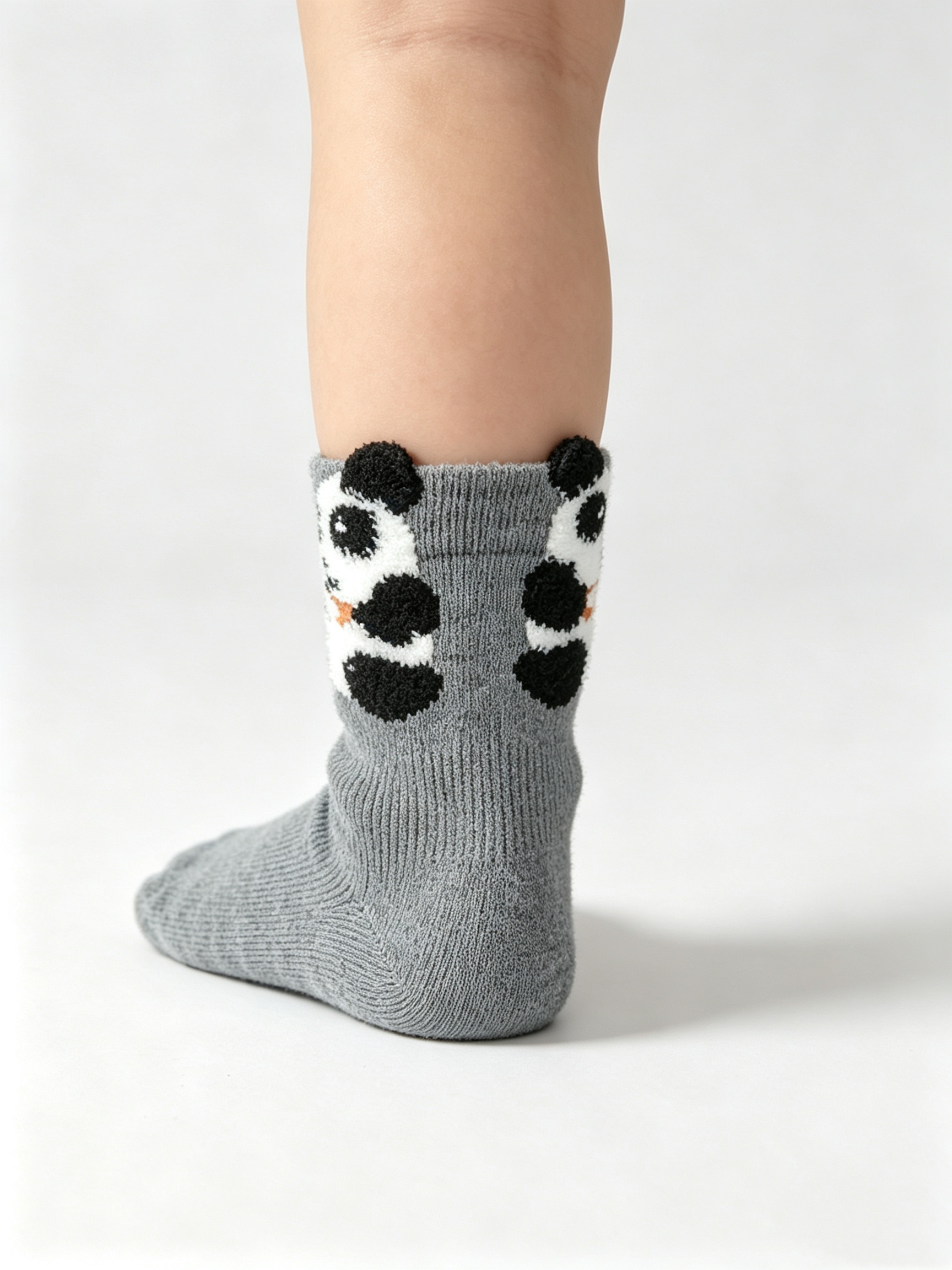 Kids’ Cute Panda Crew Socks - Image 3
