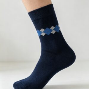 Men’s Argyle Business Crew Socks
