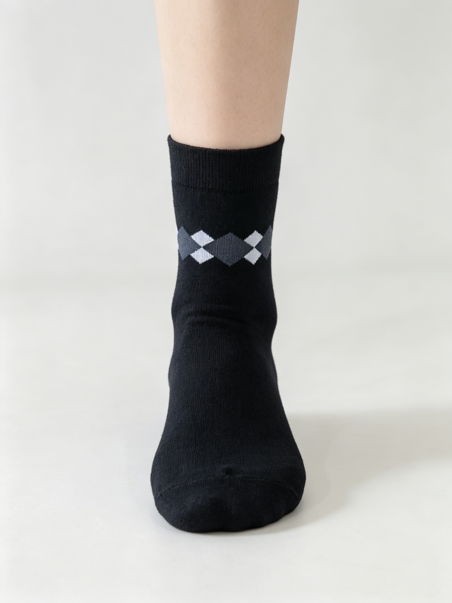 Men’s Argyle Business Crew Socks - Image 5