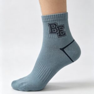 Men’s Letter Logo Sport Crew Socks