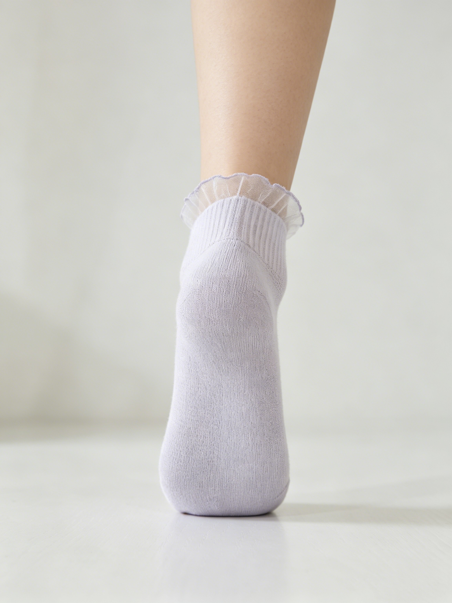 Women’s Breathable Ruffle Ankle Socks - Image 2