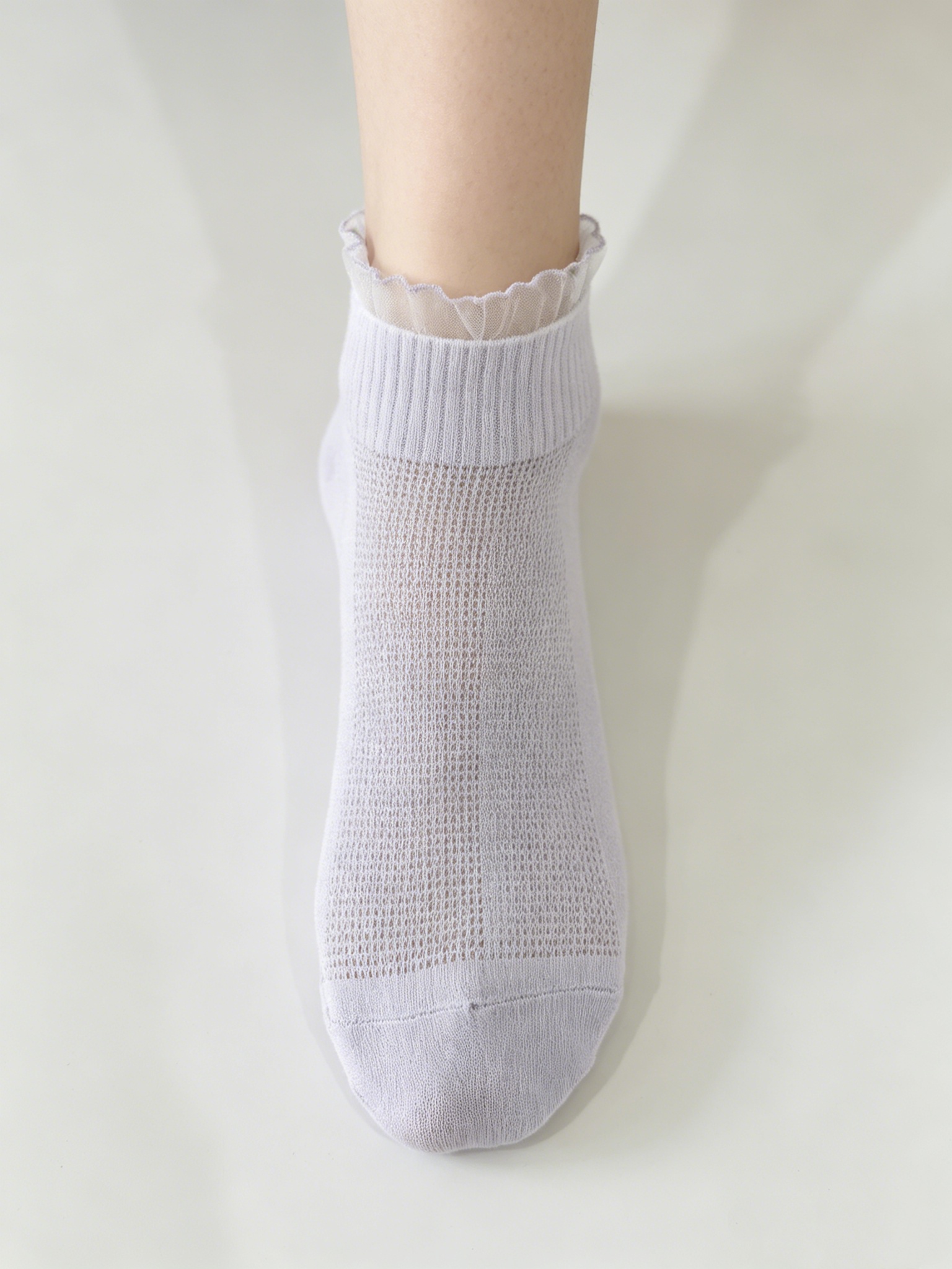 Women’s Breathable Ruffle Ankle Socks - Image 3