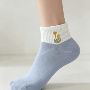 Women’s Floral Ankle Socks